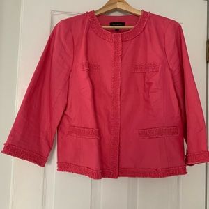 NWOT pink Talbots blazer / jacket